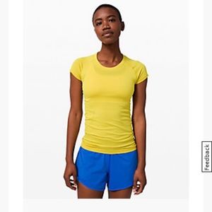 Lululemon “Swiftly Tech” short-sleeve crew